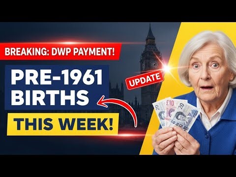 🔥 1. BREAKING: New DWP Payment Confirmed for Pre-1961 Births — Money Arrives This Week! 💷📢