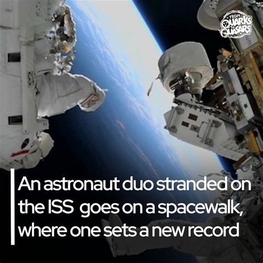 Stuck in space but still making history! 👩‍🚀 🛰️ NASA astronaut Sunita “Suni” Williams has just broken the record for the most spacewalk time by a woman – a staggering 62 hours and 6 minutes! 🏆 Williams, who has been unexpectedly stranded on the International Space Station for months alongside fellow astronaut Butch Wilmore, achieved this milestone during her ninth spacewalk on Thursday. Over the course of 5 hours and 26 minutes, she and Wilmore removed outdated radio hardware, prepped a robo