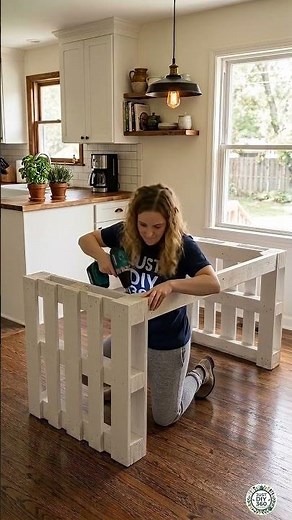 Very Simple DIY Dining Table Using Wooden Pallets | Budget Furniture Idea #diyfurniture