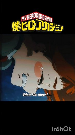 Uraraka Cries as she remembers Toga's death 😭🎀 #myheroacademia #mhaedit #uraraka #mhaseason8