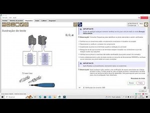 Como seguir o sistema de diagnóstico no tech tool 2.8.