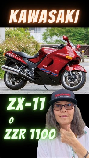 Ella es la #kawasaki ZX-11 también conocida en Europa como ZZR 1100. La moto más rápida durante 6 años, que le pasó por encima a modelos de otras marcas, es hoy nuestra protagonista en las #historiasdemotos | La Revista DeMotos