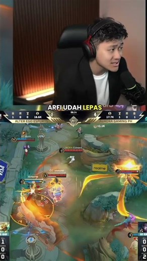 EL TANGGAPAN UNTU ALEK AE VS AURORA GAME 2 #m7 #mobilelegends #mlbb