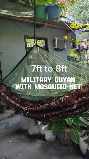Heavy Duty Military Duyan with Mosquito Net | Hammock Empress