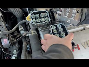 Toyota Camry ABS Module Replace - ABS Light On (No Communication)