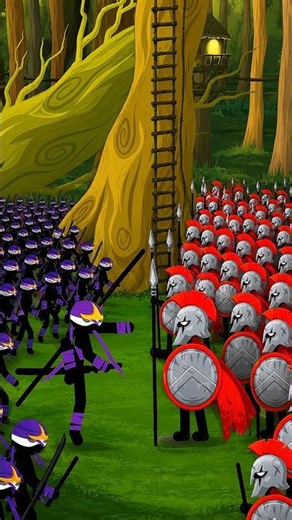 Princess Shade vs Atreyos in God Mod 💀| Stick War Legacy #stickwar3 #short