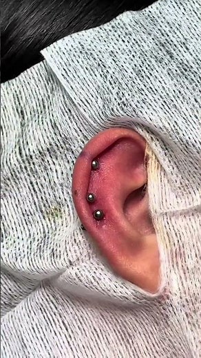 Triple helix care you need.Base Labs Spray keeps healing clean. #PiercingAftercare