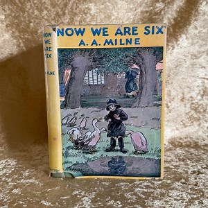 Now We Are Six by A.A. Milne | 1950 | Vintage Winnie-the-pooh Book - Etsy UK