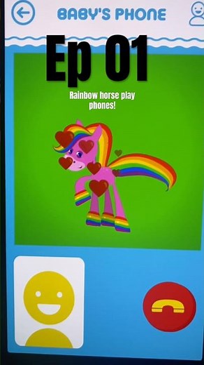 Babyfirst rainbow horse Play phones EP 01 #babyfirst