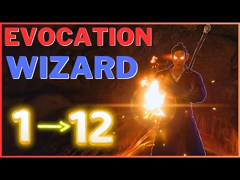 School Of Evocation Wizard - ALL Spells And Abilities - Baldur's Gate 3 Subclass Guide