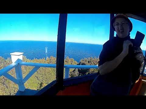 Pottawatomie Lighthouse Tour on Rock Island, WI 10-5-21
