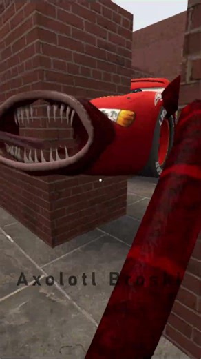 CAR EATER LIGHTING MCQUEEN IN GARRY'S MOD!!