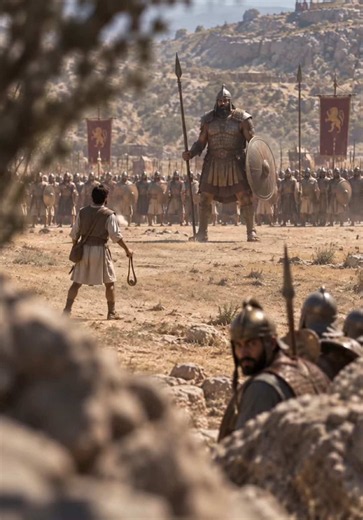 David vs Goliath , « Saül a tué ses milliers, et David ses dizaines de milliers. » — 1 Samuel 18:7 #bible #biblestory #jesus #godisgood