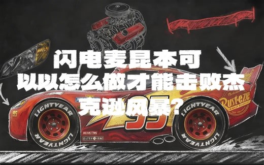 [中配]闪电麦昆本可以怎么做才能击败杰克逊风暴？ - MILOO CARS