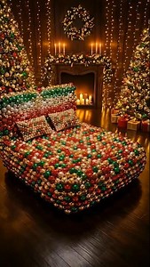 Relaxing on a Snowflake Soft Bed ❄️✨ | Christmas ASMR | ASMR IA