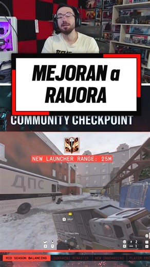 RAUORA UPGRADED in RAINBOW SIX SIEGE Gameplay Spanish #r6 #rainbowsixsiege #r6siege #shorts