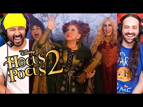 HOCUS POCUS 2 TRAILER REACTION!! Disney+ | D23 2022