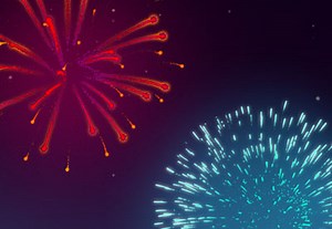 How to Create a Quick Firework Scene in Adobe Photoshop