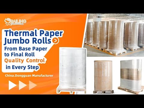 Jumbo Thermal Paper Rolls | Strict Quality Control