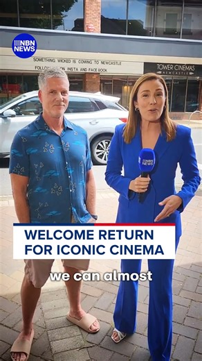 120K views · 1.7K reactions | Get ready film lovers!  Newcastle's Tower Cinemas is set to relaunch for the first time after it closed seven years ago... with the same film it opened with in 1976. #NBNNews | NBN Television | Facebook