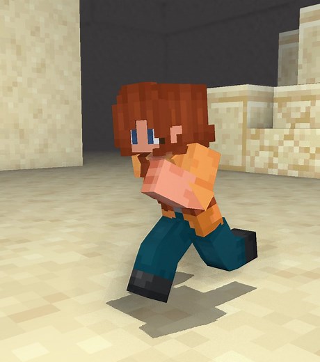 Minecraft Vore动画: 壳子的缩小药水陷阱