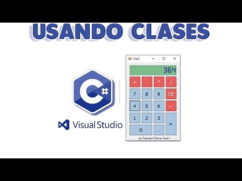 CREAR CALCULADORA USANDO C# | VISUAL STUDIO (1/2) | LINK EN LA DESCRIPCION