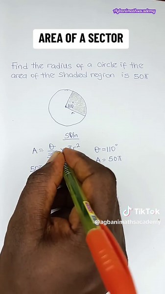 Calculate the Area of a Sector in Geometry