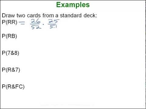 Statistics - Probability Multiplication Rule