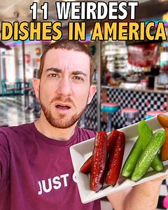 1.8M views · 34K reactions | 11 Most Bizarre Foods In America | Drew Binsky | Facebook