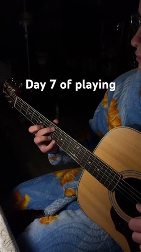 Day 7 of skill recovery #fingerstyle