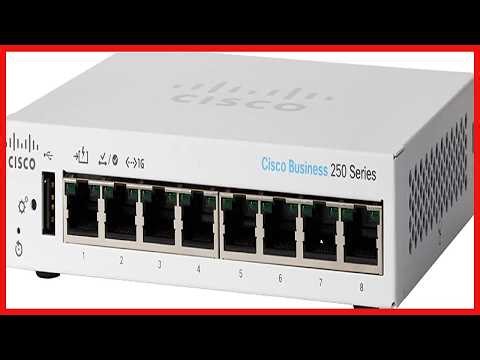 Cisco 8 Port Gigabit Switch with PoE Reliable, Secure, and Easy to Manage