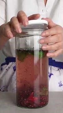 Raspberry Lime Basil Cold Brew Tea