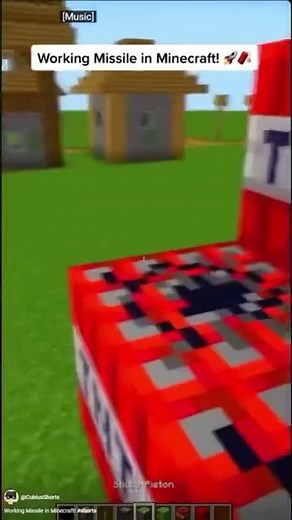 How to make missile in minecraft
