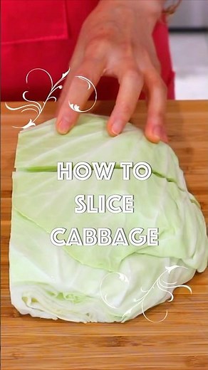 How to Slice Cabbage Like a Pro!