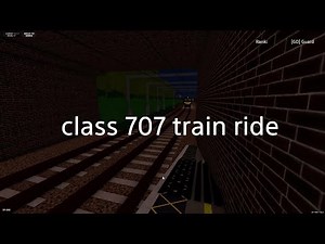 Class 707 Train Ride