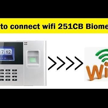 How to connect wifi 251CB biometric secureye