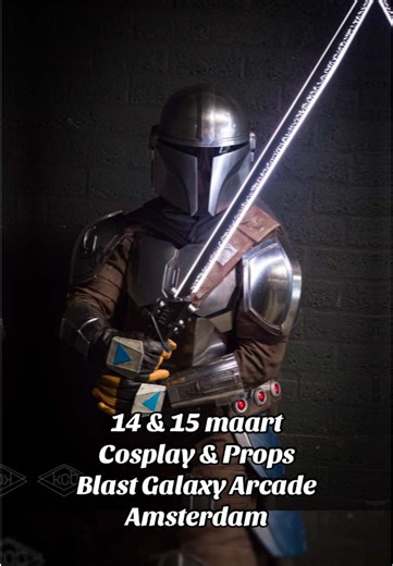 14 & 15 march its time for the Collectors Fair at Blast Galaxy in Amsterdam. This time we have Cosplayers and Cosplay Props the whole weekend! Will you come in Cosplay to? What Else can you expect? - 120 Retro Arcades - 10 Vendors a day - Pokémon Cards - One Piece TCG - Video Games & Accesoires - Funko Pop! - Mario Kart Theater - Air Hockey And this is all included in your ticket. No extra charge. Free parking in the weekend and horeca available! This time 2 days with different vendors! Saterday