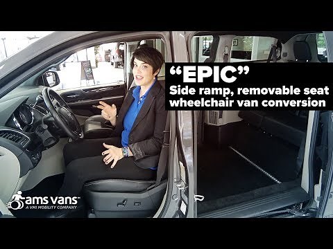 Side Entry Dodge or Chrysler Wheelchair Van: "Epic" | AMS Vans