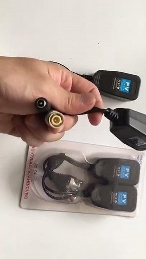 4K Passive Video Balun; BNC transfer to RJ45
