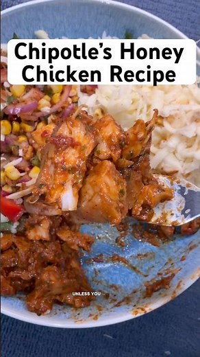 CHIPOTLE HONEY CHICKEN RECIPE