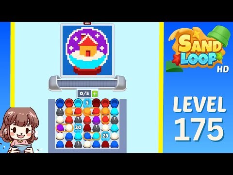 Sand Loop Level 175 Solution Walkthrough
