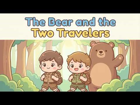 Reading Report｜The Bear and the Two Travelers｜Bilingual Story｜StoryTime Kids ｜EP121