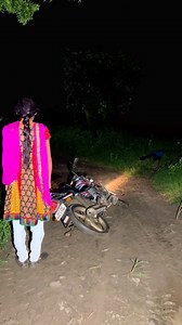 On the deserted road suddenly stopped bike 😳 | #NightMystery #UnexpectedScene #Viral All scenes are fictional and edited for storytelling. Watch just for fun. 😃🎬 | Devil's night with dharmendra