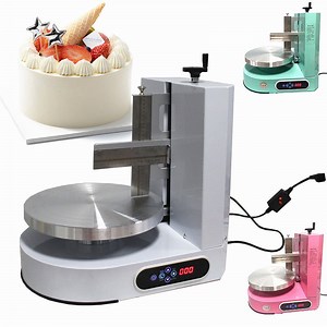 [Hot Item] Portable Cake Smoothing Topping Daubing Icing Maker Topper Machine Fully Automatic Decorating Cakes Machine