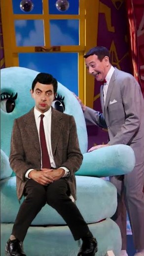 Mr Bean and Pee-Wee Herman best friends