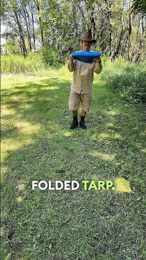 Simple Way to FOLD TARP