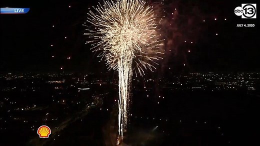 What a finale! Here's part of the Shell Freedom Over Texas fireworks over Houston. 🎆🎆Did you see it? Share your photos and videos in the comments below. We hope you enjoyed it and the 4th of July.🇺🇸 Watch the full fireworks show here: https://abc13.com/6248297/ | ABC13 Houston