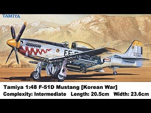 Tamiya 1:48 F-51D Mustang [Korean War] Kit Review