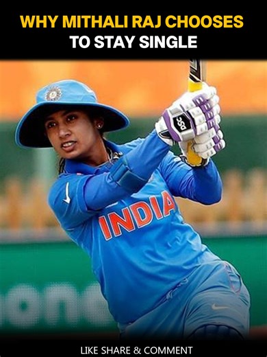 In this video, Mithali Raj opens up about the pressures of balancing a high-profile cricketing career with societal expectations of marriage. She shares humorous anecdotes about her arranged marriage phase, her mother's matchmaking efforts, and the unusual questions she encountered during those times. Mithali reveals how her love for cricket and the sacrifices made by her family shaped her decision to prioritize her career over settling down. Do you believe professional success should come at th