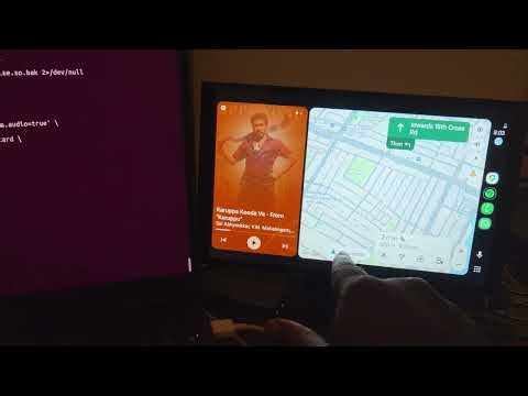 Wireless Android Auto on Raspberry Pi 5 Display + Bluetooth + Wi-Fi + WM8960 AudioCar Infotainment